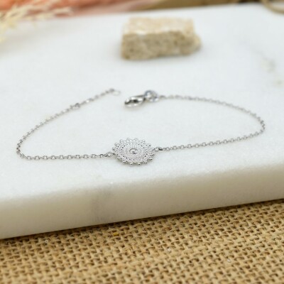 Bracelet Lili Rose argent