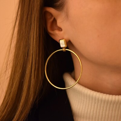 Boucles d'oreilles Omonia