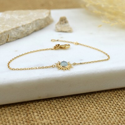 Bracelet soleil Agatha Blue