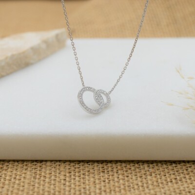 Collier Lily argent