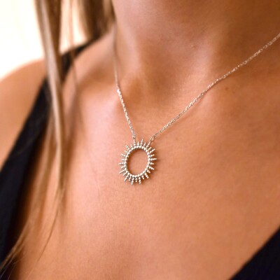 Collier Sun Shines argent