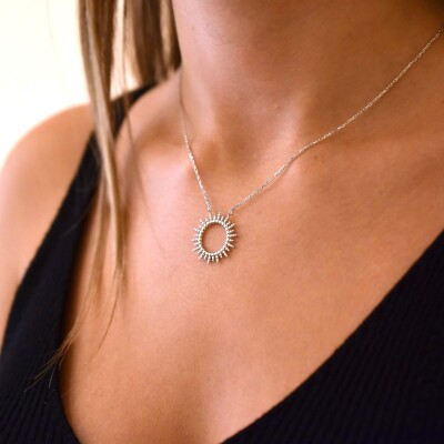 Collier Sun Shines argent