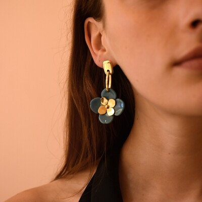 Boucles d'oreilles Isla Turquoise