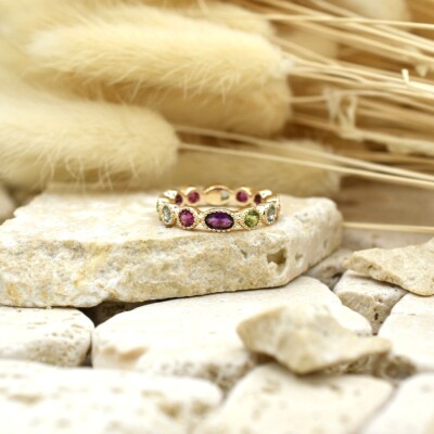 Bague Multi plaqué or