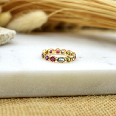 Bague Multi plaqué or