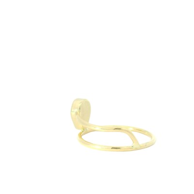 Bague grenat et or jaune