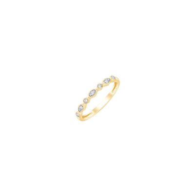 Bague en or jaune et diamants