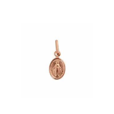 Pendentif Gigi Clozeau Madone en or rose