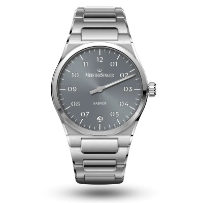 Montre MeisterSinger Kaenos gris