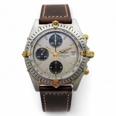 Montre Breitling Chronomat 81950 Rare Grey Dial