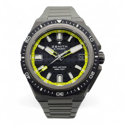 Montre Zenith Defy Extreme Diver 600 titane