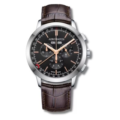 Montre Aerowatch Classic chrono dato jour quartz
