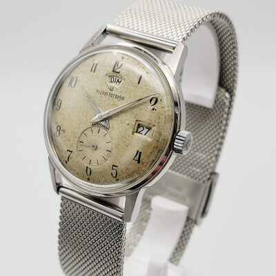 Montre Michel Herbelin Vintage années 60 mouvement Jeambrun