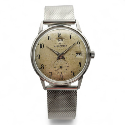 Montre Michel Herbelin Vintage années 60 mouvement Jeambrun