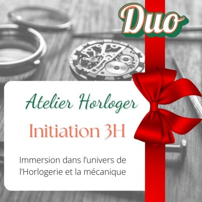 Bon cadeau Initiation Horlogerie Duo
