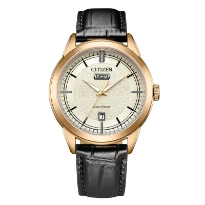 Montre Citizen Eco-Drive Core collection dorée