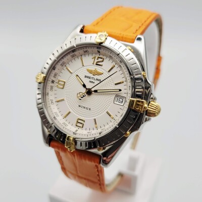 Montre Breitling Wings B10050 acier et Or année 1995