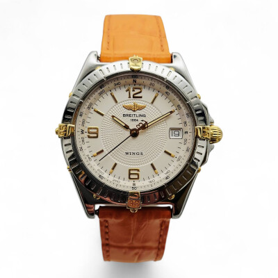 Montre Breitling Wings B10050 acier et Or année 1995