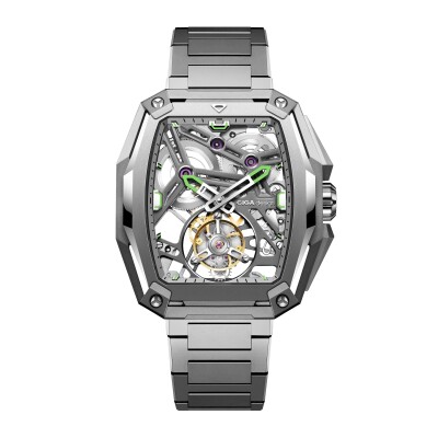 Montre CIGA design Squelette avancé Montre à complications Hunter · Tourbillon
