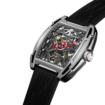 Montre Ciga Design Série Z Edge Exploration Silver Z062-SISI-W5BK