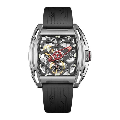 Montre Ciga Design Série Z Edge Exploration Silver Z062-SISI-W5BK