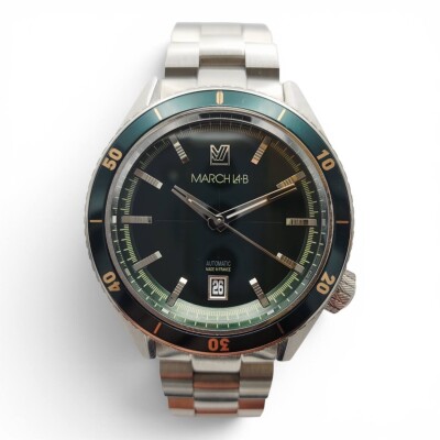 Montre March LAB Bonzer Automatic Double Green
