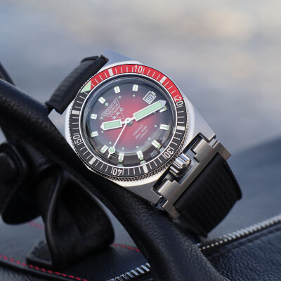 Montre ZRC Grands Fonds Héritage 38 Crimson GF3815235118