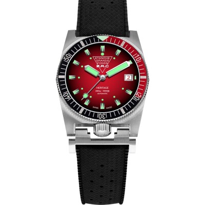 Montre ZRC Grands Fonds Héritage 38 Crimson GF3815235118