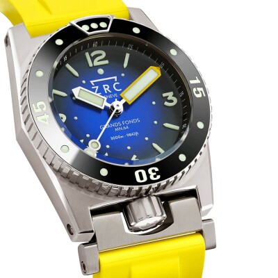 Montre ZRC 1904 Grands Fonds MN64 Titane Rubber 41.5mm