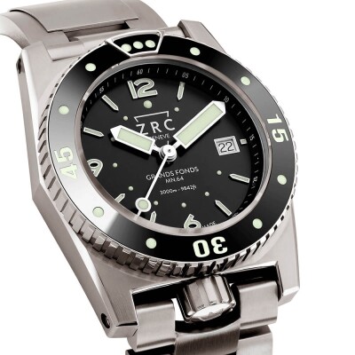 Montre ZRC 1904 Grands Fonds MN64 Full Titane 41.5mm