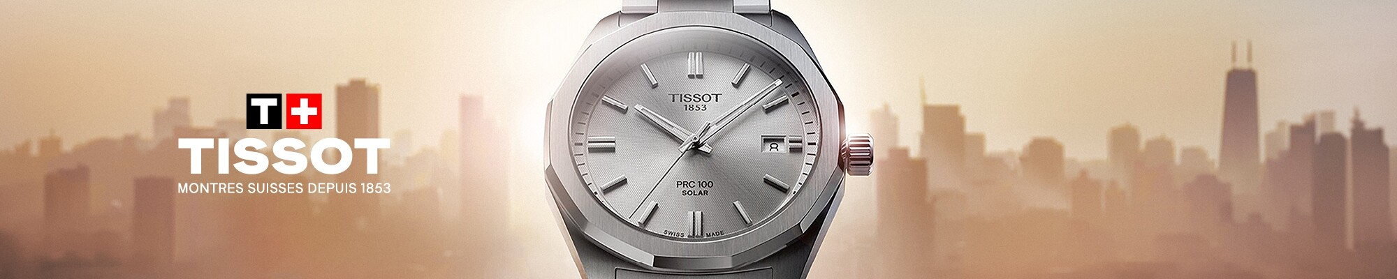 Montres Tissot PRC 100 Solar