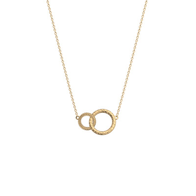 Collier LES GEORGETTES Icône Torsade doré