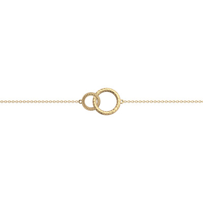 Bracelet Chaine LES GEORGETTES Icône Doré