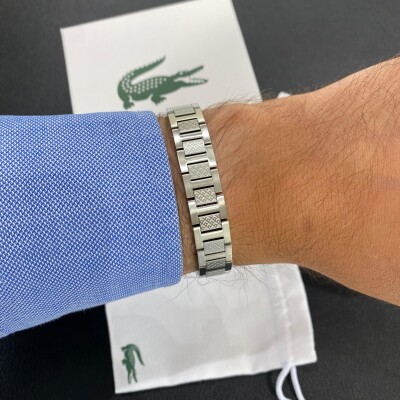 Bracelet Lacoste Metropole en acier