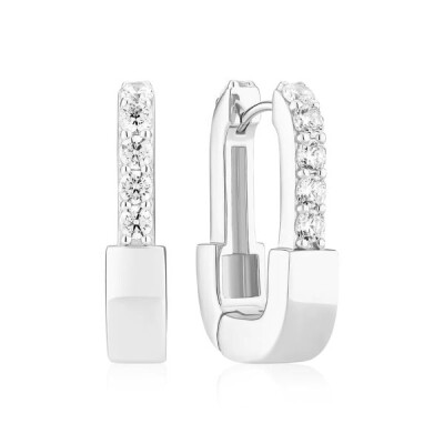 Boucles d'oreilles MARATEA Argent Oxydes de zirconium