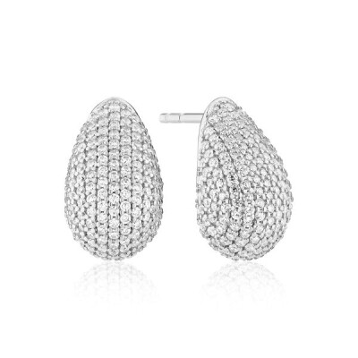 Boucles d'oreilles GOCCIA Argent et Oxydes de zirconium