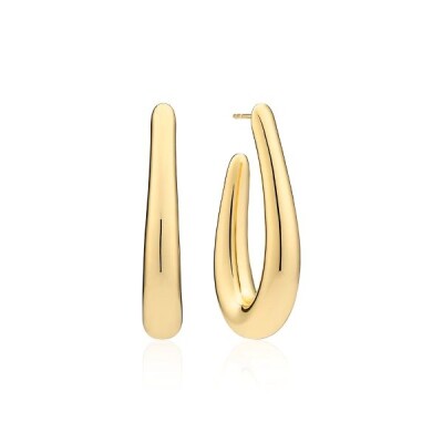 Boucles d'oreilles GOCCIA / PIANURA PICCOLO Argent plaqué or 18 K