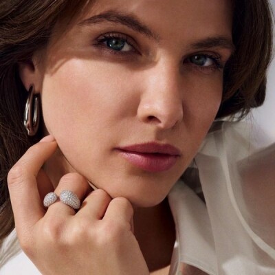 Bague GOCCIA Argent et Oxydes de zirconium