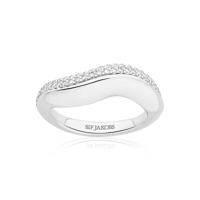 Bague GLORENZA Argent et Oxydes de zirconium