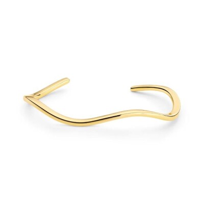 Bracelet ELLERA WAVES PIANURA Argent plaqué or 18K