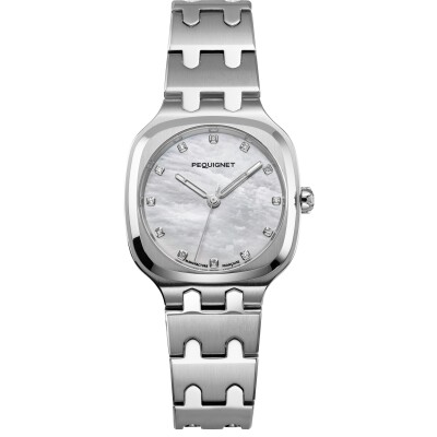 Montre Pequignet Concorde Nacre Diamants 30mm 9042503