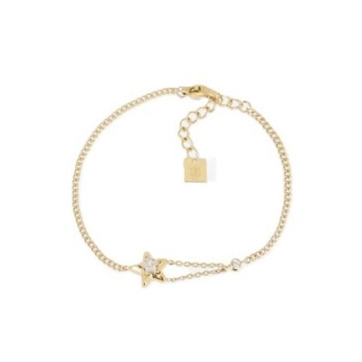 Bracelet AGHIONE Acier doré Zirconium