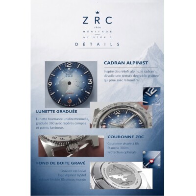 ZRC Héritage By Stef 3 Alpiniste Série Limitée 85 Ex