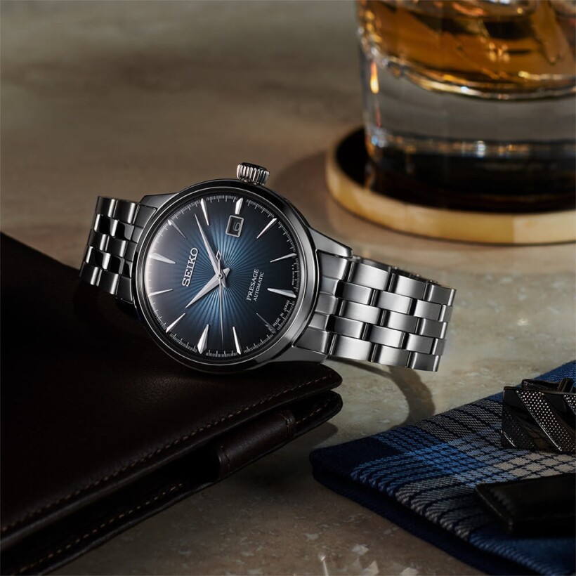 Montre Seiko Presage Cocktail Blue Moon SRPB41J1