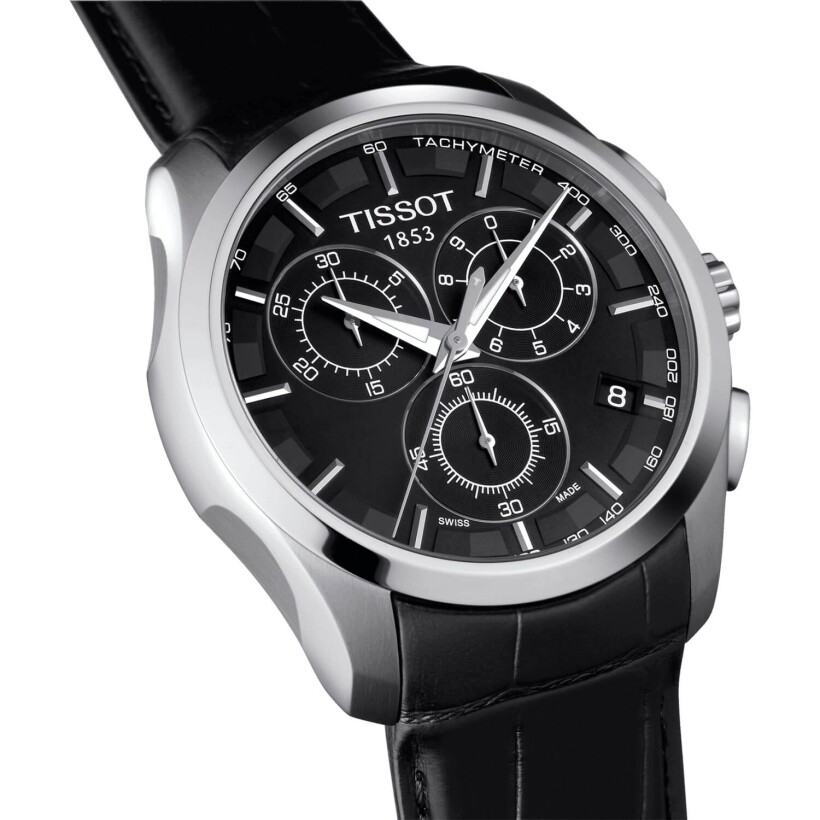 Montre Tissot T-Classic Couturier Chronograph T0356171605100