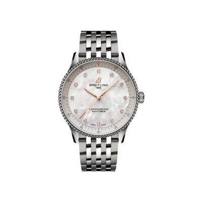 Montre Breitling Navitimer 32 nacre diamants A77320E61A2A1