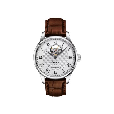 Montre Tissot Le Locle Powermatic 80 open heart T0064071603301