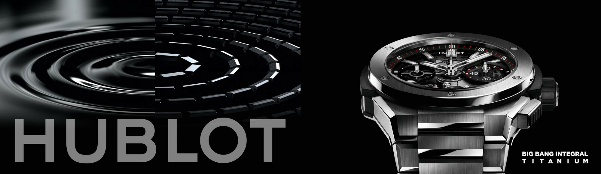 montre hublot titanium