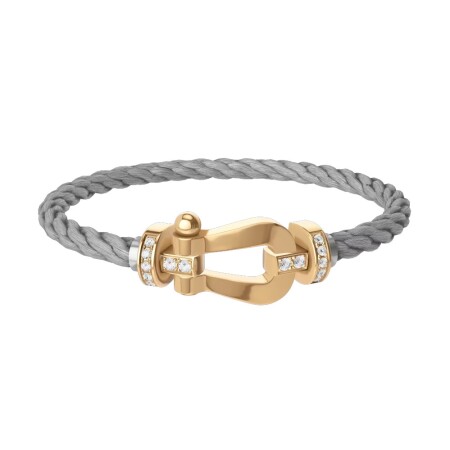 Bracelet FRED Force 10 Grand modèle or jaune et diamants