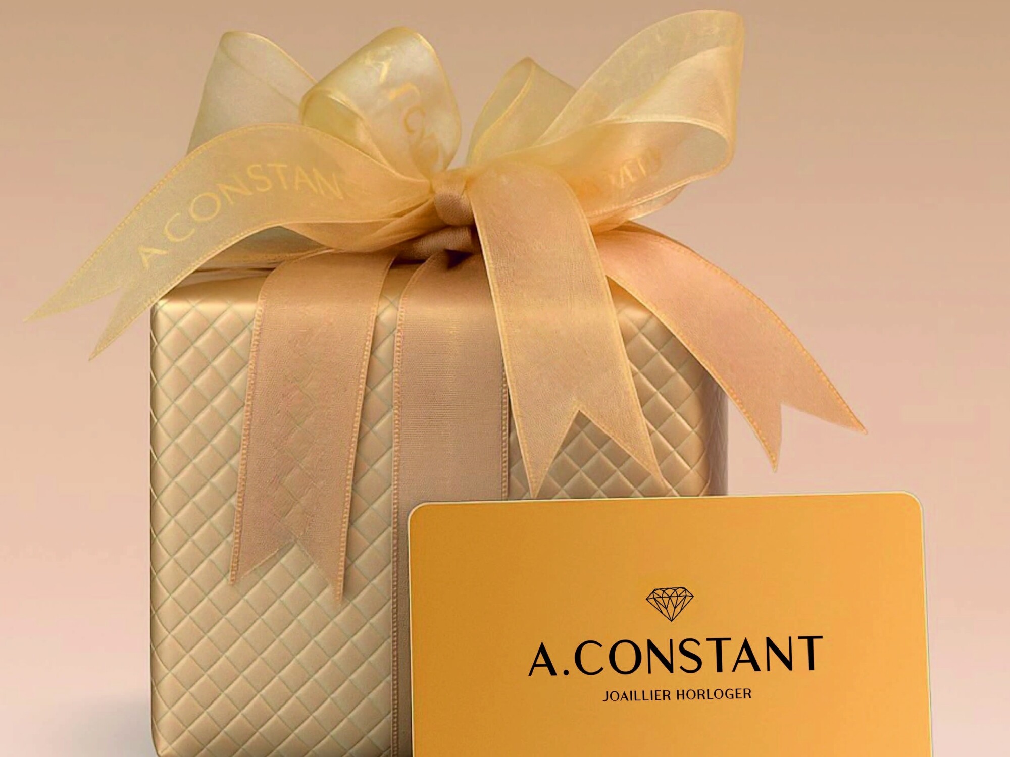 deux personnes tiennent un cadeau